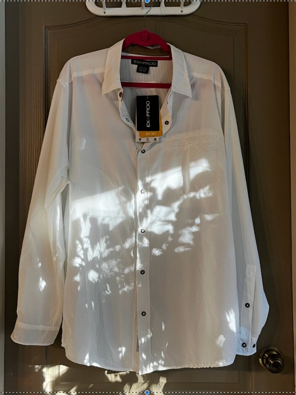 ExOfficio 2XL Men's Lightweight Packable Button down Shirt Longsleeve Outdoors